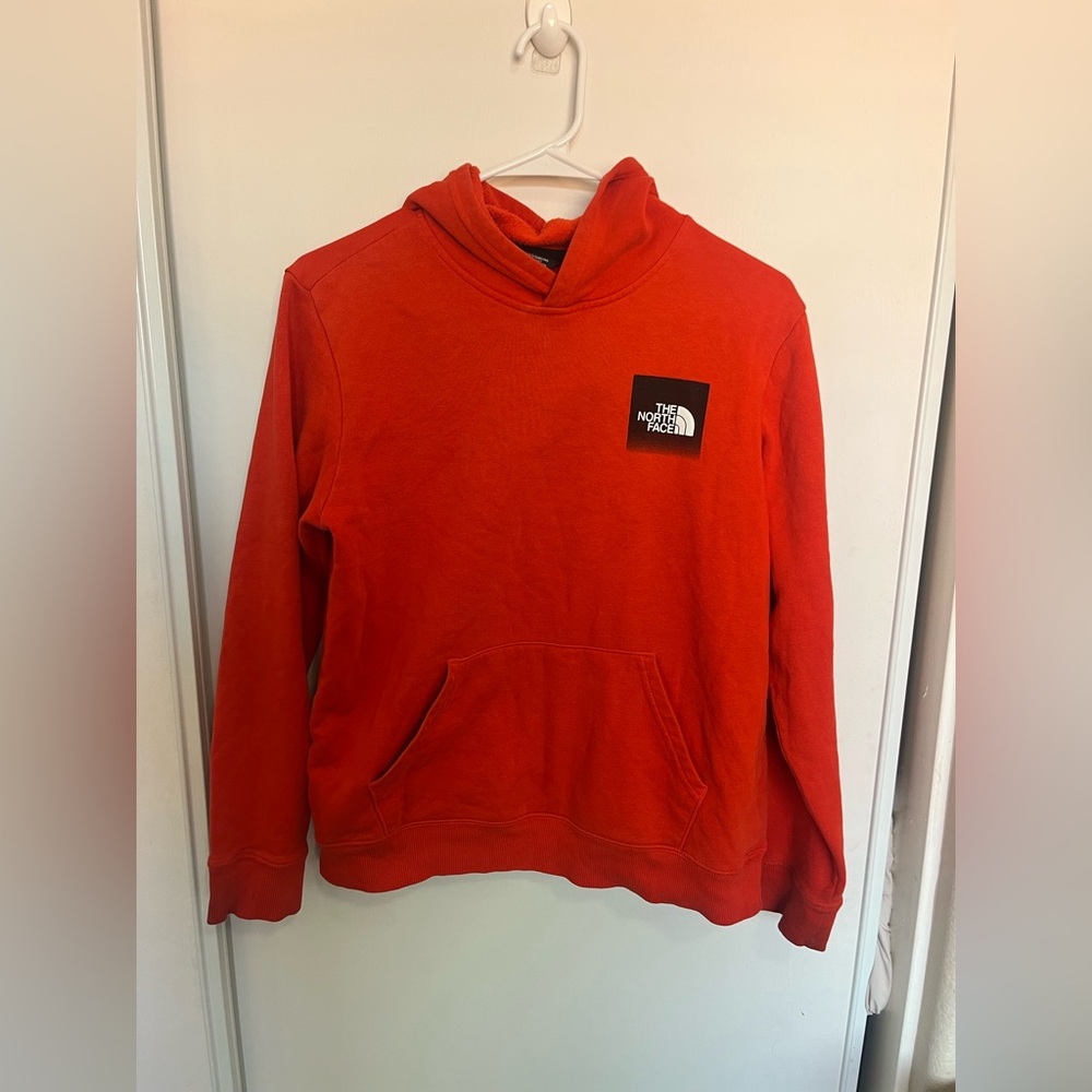 THE NORTH FACE‎ Hoodie Youth XL (14-16)red Graphic Never Stop Exploring